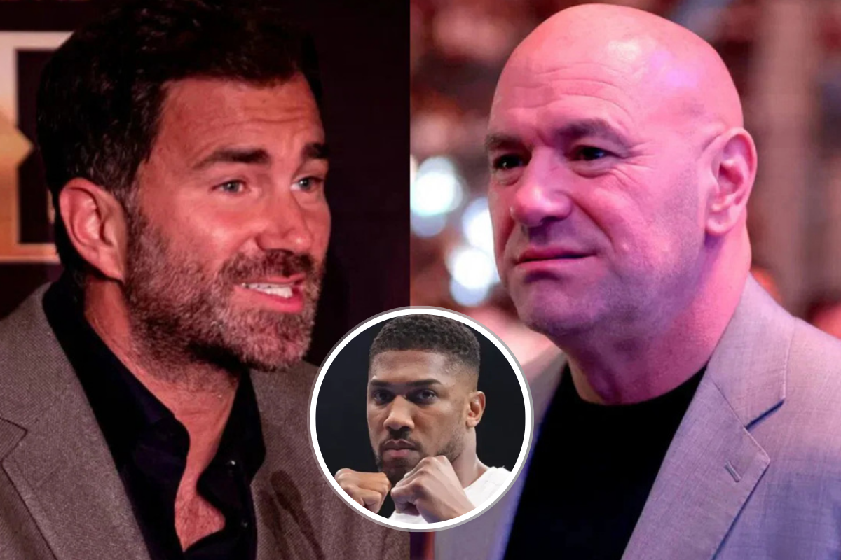 Eddie Hearn Accuses Dana White of Trying to Steal Anthony Joshua in Secret Call