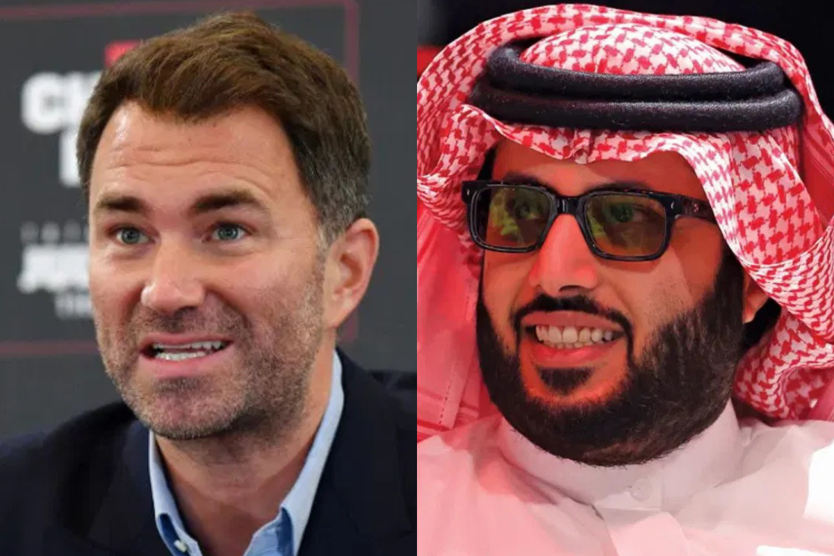Eddie Hearn Reveals Whether Turki Alalshikh Is Involved in $7 Million Boots-Ortiz Jr. Ongoing Dispute