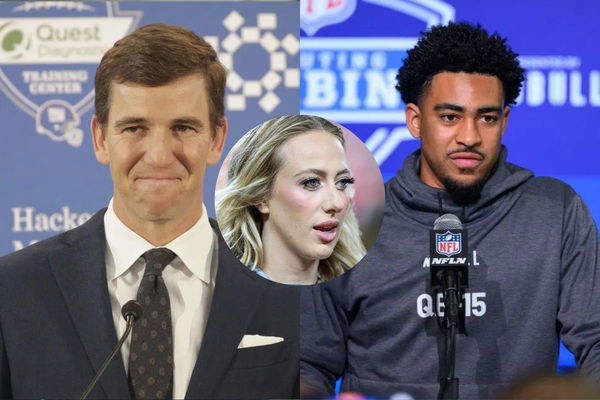 Eli Manning, Bryce Young, and Brittany Mahomes