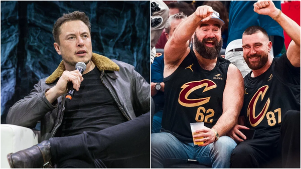 Elon Musk Jason Kelce Travis Kelce