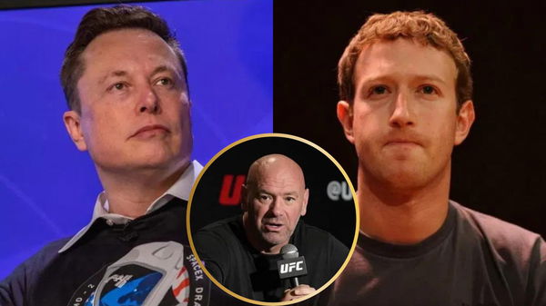 Elon Musk, Mark Zuckerberg and Dana White