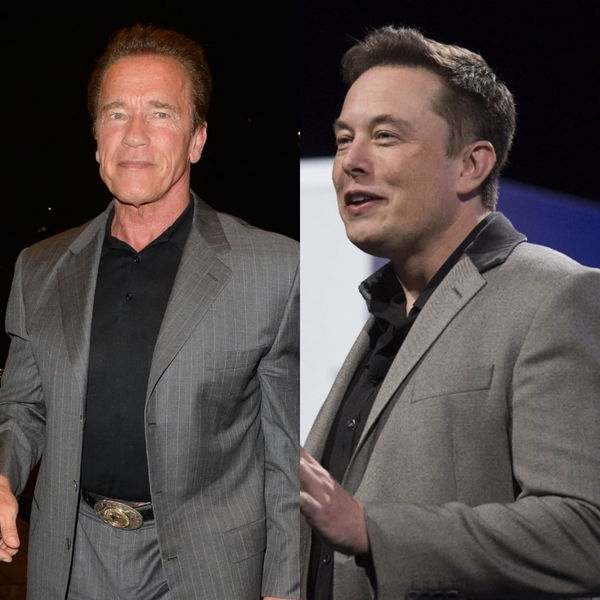 Elon Musk and Arnold Schwarzenegger