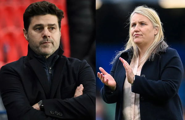 Emma Hayes and Mauricio Pochettino