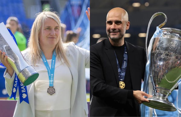 Emma Hayes and Pep Guardiola