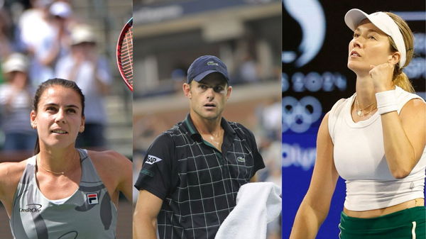 Emma Navarro, Andy Roddick, and Danielle Collins