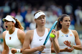 Emma Navarro, Maria Sharapova, Mirra Andreeva (1)