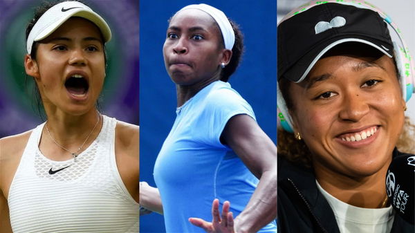 Emma Raducanu, Coco Gauff, Naomi Osaka