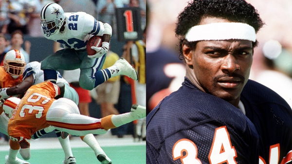 Emmett Smith, Walter Payton