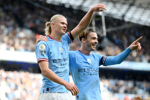 Erling Haaland and Jack Grealish