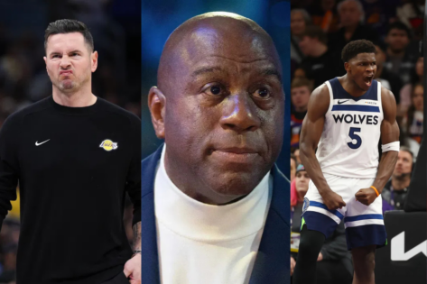 Magic Johnson’s Bold JJ Redick Take Sparks Debate After Anthony Edwards’ Stance Earns Playoff Spotlight
