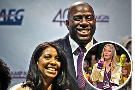 Magic Johnson, Cookie, Jeanie Buss