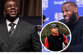Magic Johnson, LeBron James, Tiger Woods