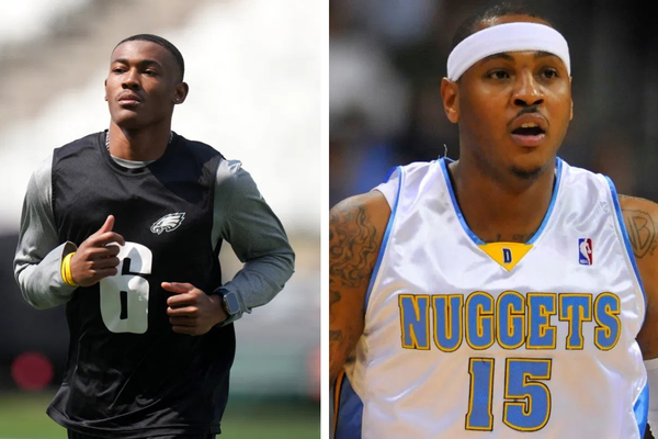 DeVonta Smith, Carmelo Anthony