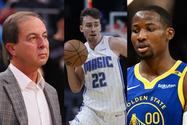 Jonathan Kuminga, Joe Lacob, Franz Wagner