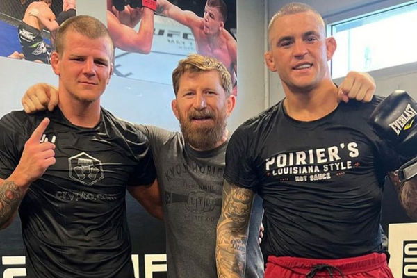 Mike Brown, Grant Dawson and Dustin Poirier