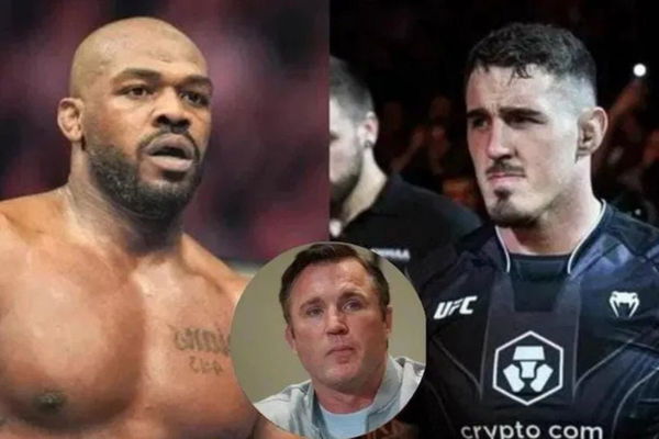 Jon Jones, Tom Aspinall and Chael Sonnen