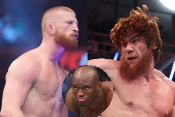 Bo Nickal , Sharaptudin Magomedov and Kamaru Usman