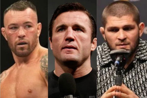 Colby Covington , Chael Sonnen and Khabib Nurmagomedov