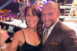 Jessica Eye and Conor McGregor
