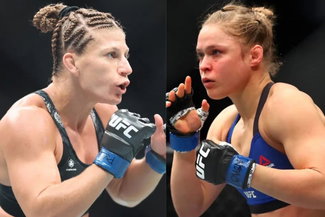 Kayla Harrison and Ronda Rousey