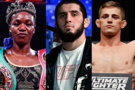 Claressa Shields, Islam Makhachev and Tyler Diamond