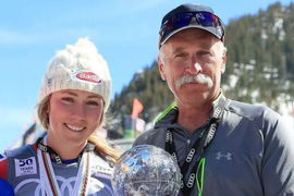 Mikaela Shriffin and her dad, Jeff Shriffin.