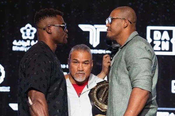 Renan Ferreira and Francis Ngannou