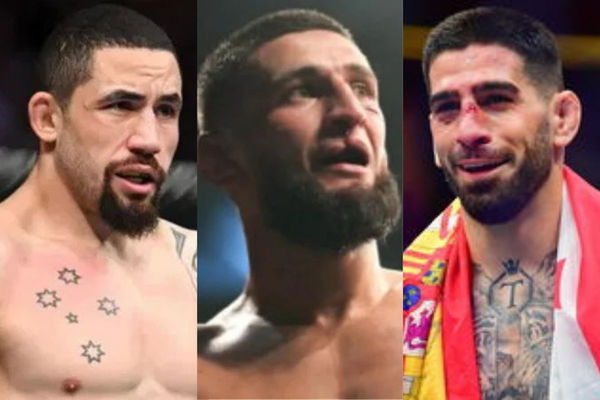 Robert Whittaker Khamzat Chimaev and Ilia Topuria