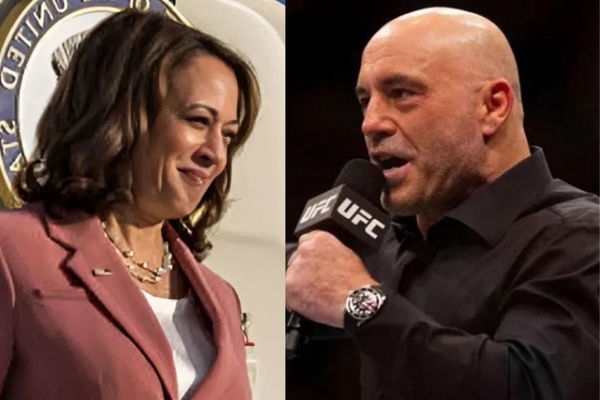 Joe Rogan +Kamala Harris