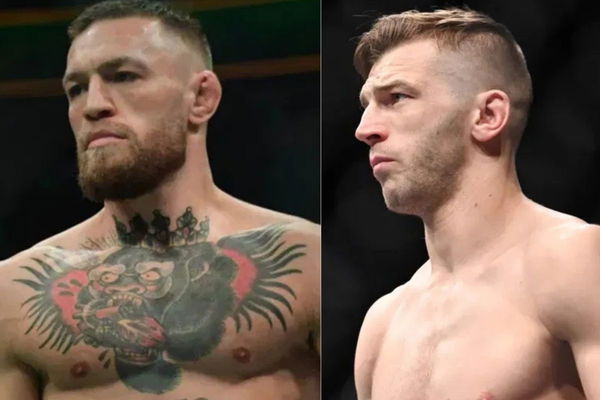 Conor McGregor and Dan Hooker