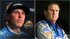 Denny Hamlin, Rusty Wallace