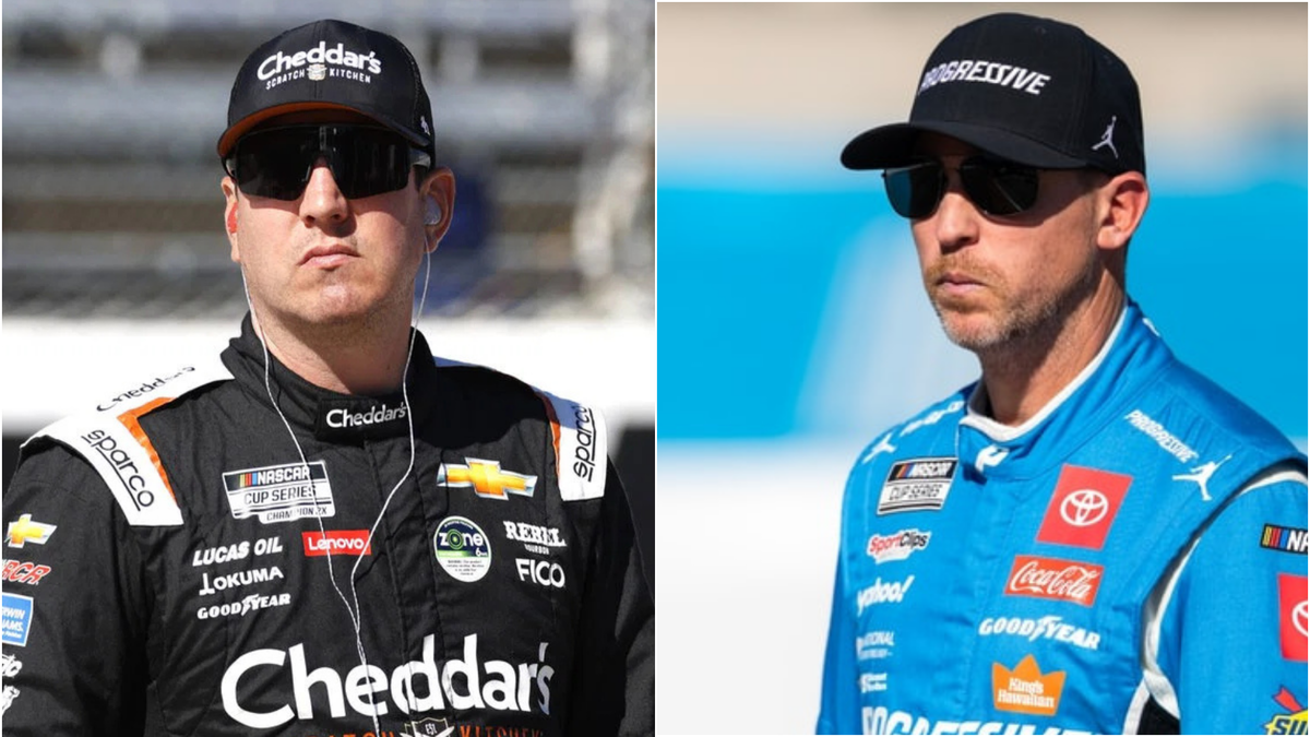 Kyle Busch Threatens Revenge on Denny Hamlin as Rowdy Hands It Back in Controversial NASCAR Feud