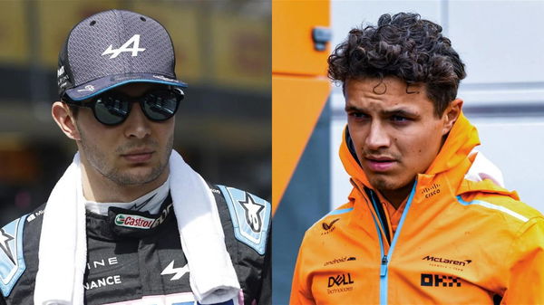 Esteban Ocon (L) &#038; Lando Norris (R)