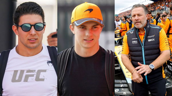 Esteban Ocon, Oscar Piastri, Zak Brown