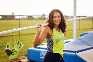 Eva Moran, pole vault