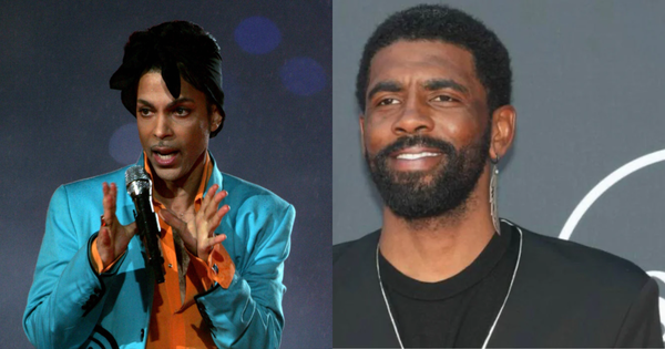 Prince and Kyrie Irving Collage