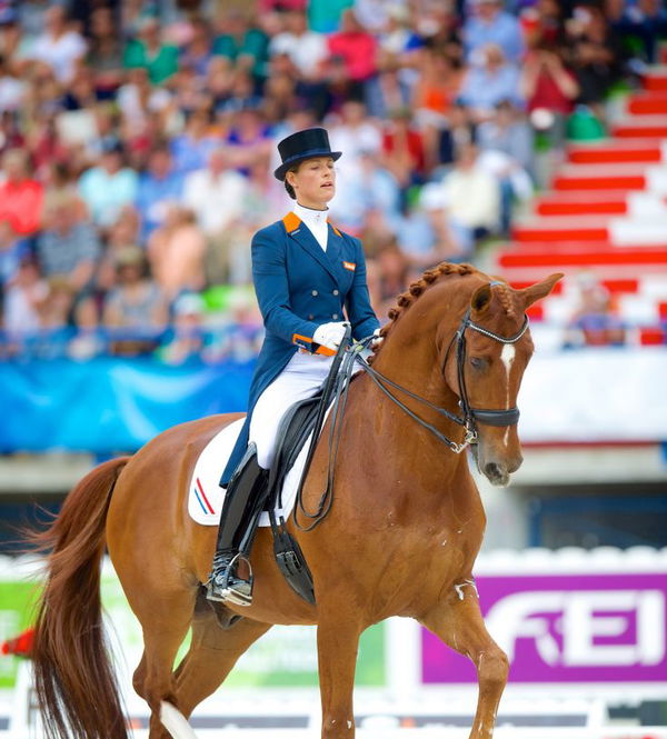 Dutch Rider Eliminated From European Dressage Championship After Blood