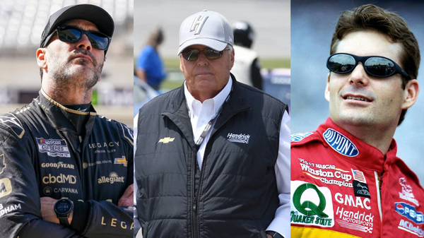 Rick Hendrick, Jimmie Johnson, Jeff Gordon