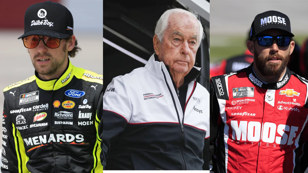 Ross Chastain, Ryan Blaney, Roger Penske