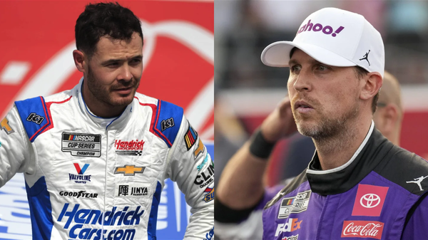 Kyle Larson, Denny Hamlin