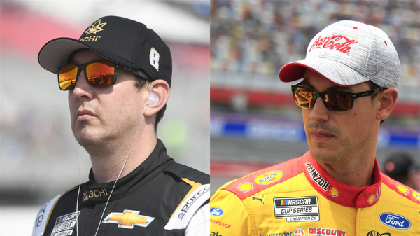 Kyle Busch, Joey Logano