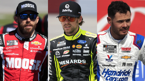 Ryan Blaney, Kyle Larson, Ross Chastain