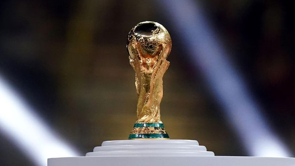 Fans baffled as World Cup trophy is delivered to Qatar final in