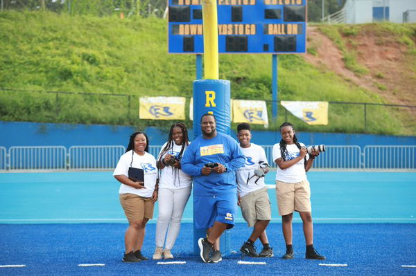 Cheerleaders of Rickards Raiders Raid WCTV's Morning Pep Rally ...