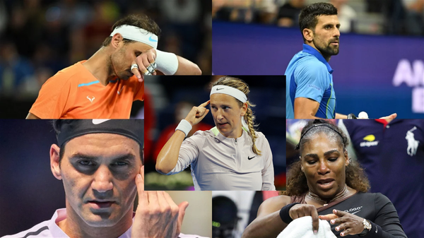 Rafael Nadal, Novak Djokovic, Roger Federer, Serena Williams, Victoria Azarenka