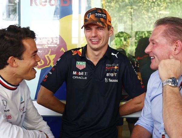 Nyck de Vries, Max Verstappen and Jos Verstappen