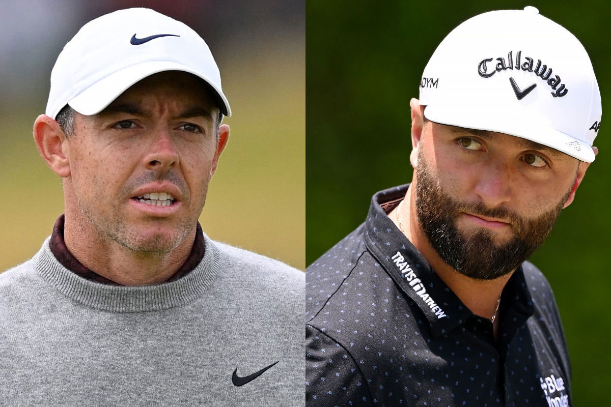 Rory McIlroy and Jon Rahm