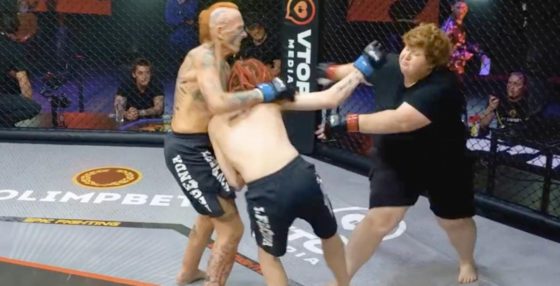 Greatest Fight I&#39;ve Seen to Date&quot;- Video of a Woman Thrashing 75-Year-old Veteran and Grandson in an MMA Bout Surfaces on the Internet - EssentiallySports