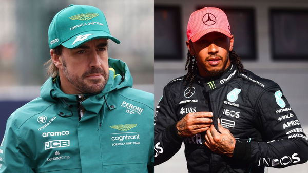 Fernando Alonso and Lewis Hamilton