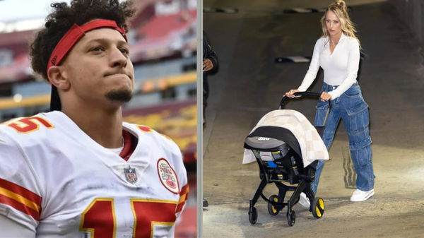 Patrick Mahomes and Brittany Mahomes